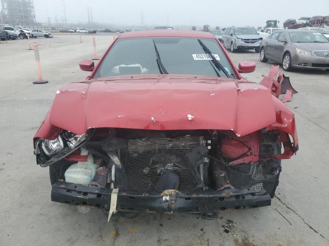 2C3CDXBG0DH591764 - 2013 DODGE CHARGER SE RED photo 5