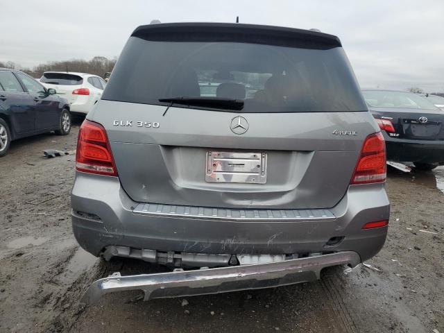 WDCGG8JBXEG329774 - 2014 MERCEDES-BENZ GLK 350 4MATIC GRAY photo 6