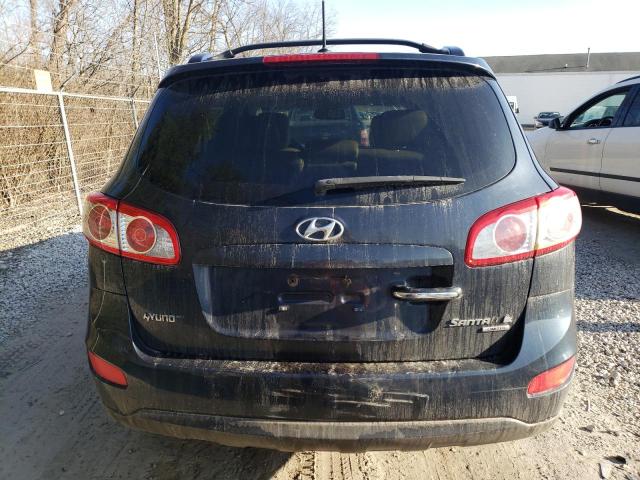 5XYZK3AB3BG013518 - 2011 HYUNDAI SANTA FE LIMITED BLUE photo 6