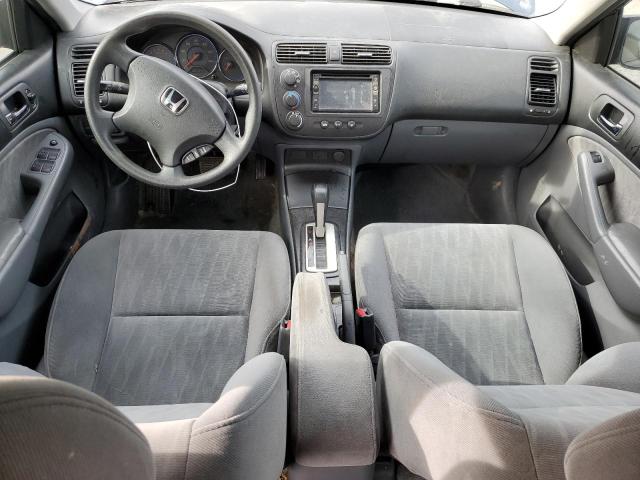 2HGES16595H505466 - 2005 HONDA CIVIC LX BLUE photo 8