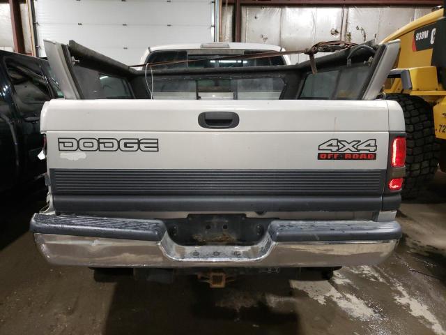 3B7HF13Z81G198499 - 2001 DODGE RAM 1500 SILVER photo 6