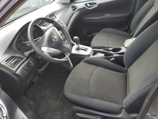 3N1AB7APXEL683096 - 2014 NISSAN SENTRA S SILVER photo 7