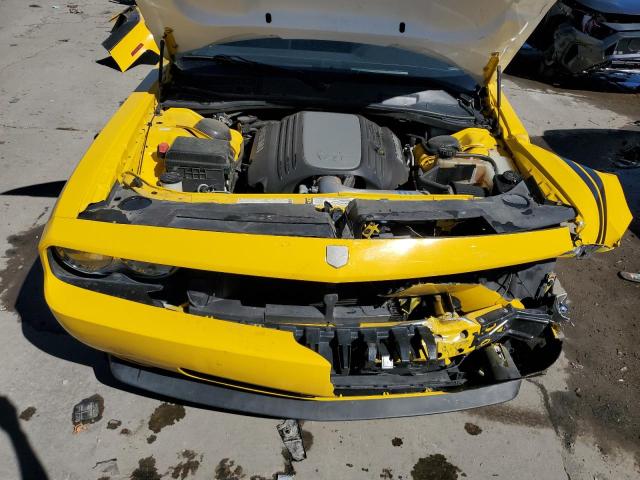 2B3CJ5DT3AH160075 - 2010 DODGE CHALLENGER R/T YELLOW photo 11