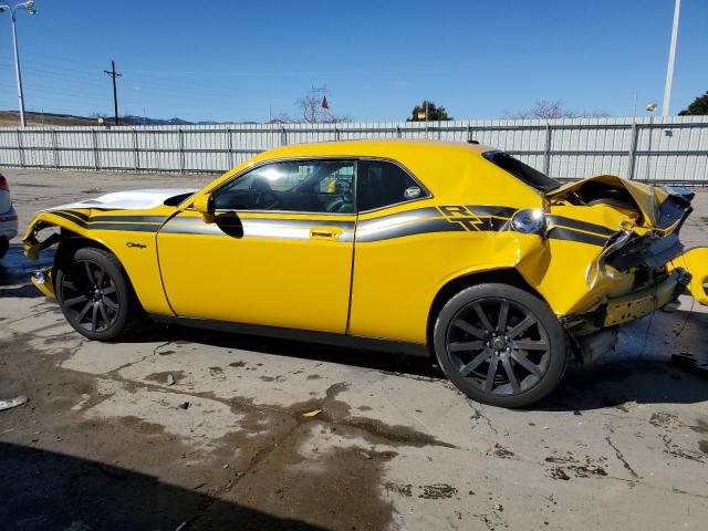 2B3CJ5DT3AH160075 - 2010 DODGE CHALLENGER R/T YELLOW photo 2