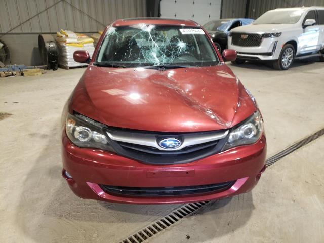 JF1GE6B66BH520332 - 2011 SUBARU IMPREZA 2.5I PREMIUM RED photo 5