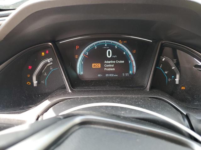 SHHFK7H85JU201014 - 2018 HONDA CIVIC EXL BLACK photo 9