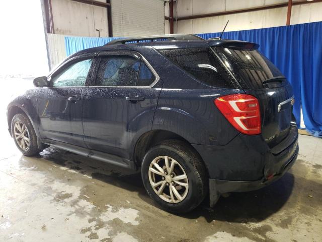 2GNALCEK3H1558181 - 2017 CHEVROLET EQUINOX LT BLUE photo 2