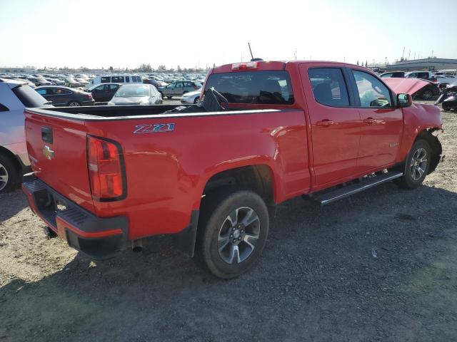 1GCGSCE32F1124240 - 2015 CHEVROLET COLORADO Z71 RED photo 3