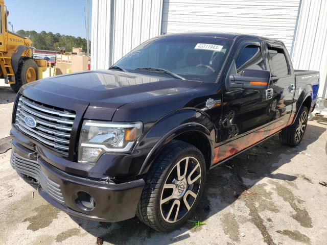 1FTEW1CV2AFB92358 - 2010 FORD F150 SUPERCREW BROWN photo 1