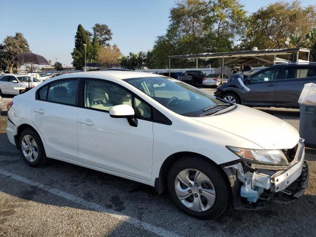 19XFB2F59EE221159 - 2014 HONDA CIVIC LX WHITE photo 4