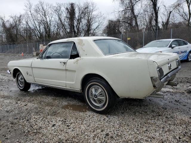 6T07T240184 - 1966 FORD MUSTANG WHITE photo 2
