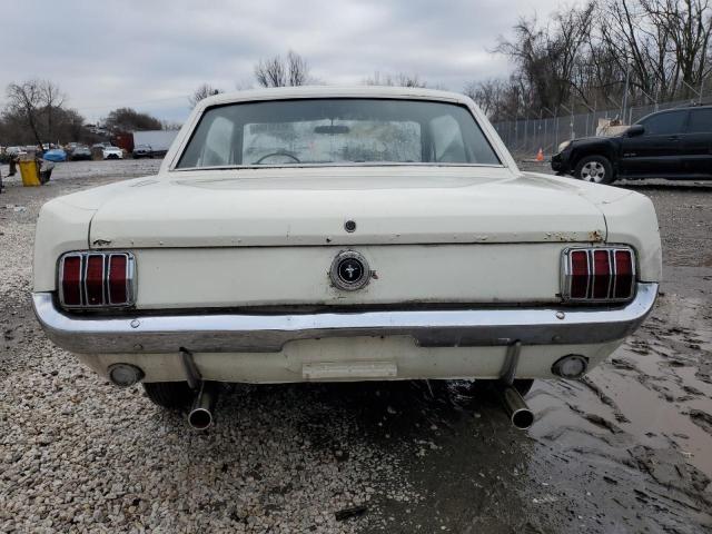 6T07T240184 - 1966 FORD MUSTANG WHITE photo 6