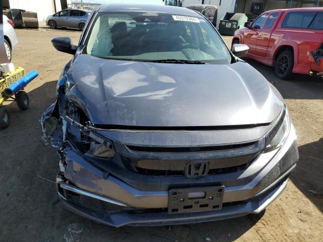 2HGFC2F67KH559179 - 2019 HONDA CIVIC LX GRAY photo 5