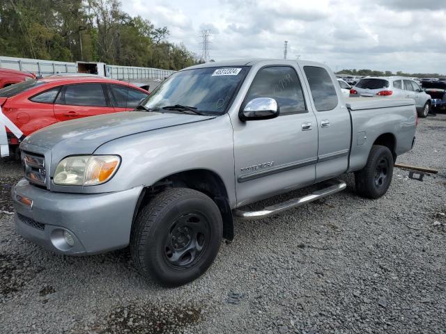 5TBRT34155S471805 - 2005 TOYOTA TUNDRA ACCESS CAB SR5 SILVER photo 1