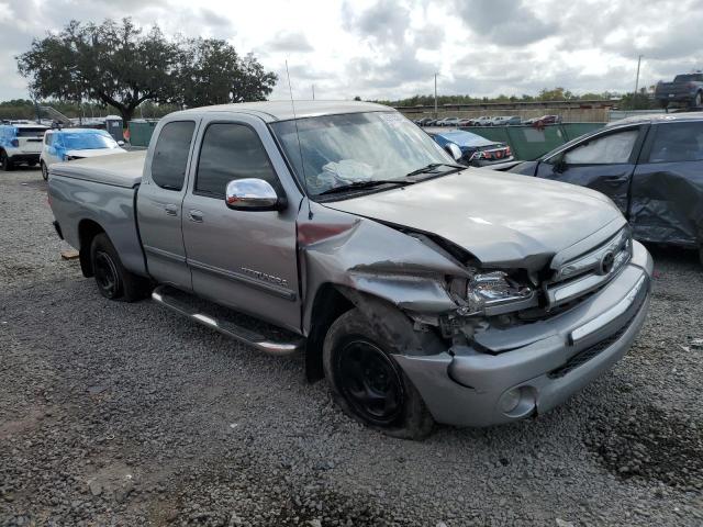 5TBRT34155S471805 - 2005 TOYOTA TUNDRA ACCESS CAB SR5 SILVER photo 4