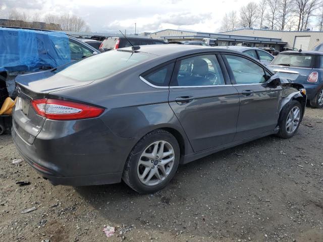 3FA6P0HD3GR146020 - 2016 FORD FUSION SE GRAY photo 3