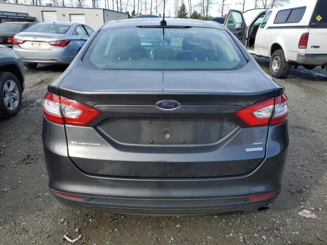 3FA6P0HD3GR146020 - 2016 FORD FUSION SE GRAY photo 6