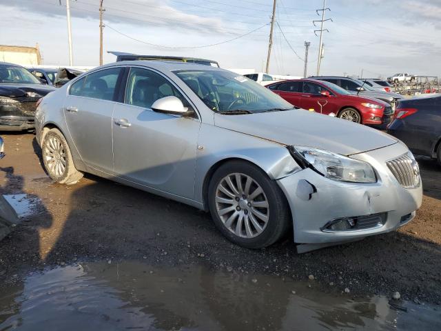 2G4GP5EC4B9179173 - 2011 BUICK REGAL CXL SILVER photo 4