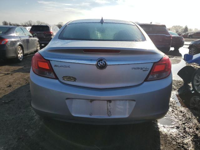 2G4GP5EC4B9179173 - 2011 BUICK REGAL CXL SILVER photo 6