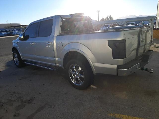 1FTEW1CG2GFA78113 - 2016 FORD F150 SUPERCREW SILVER photo 2