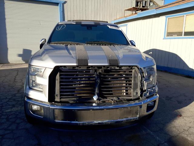 1FTEW1CG2GFA78113 - 2016 FORD F150 SUPERCREW SILVER photo 5