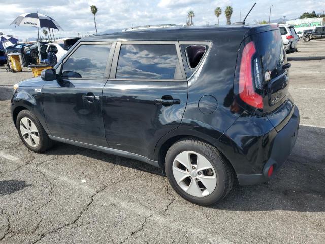 KNDJN2A22G7393454 - 2016 KIA SOUL BLACK photo 2