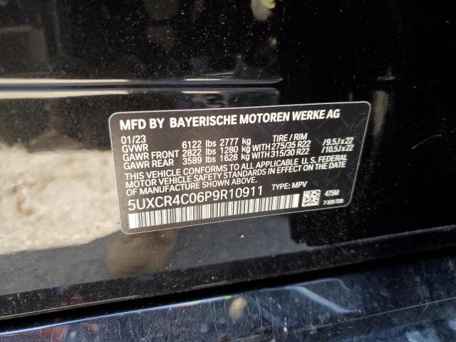 5UXCR4C06P9R10911 - 2023 BMW X5 SDRIVE 40I BLACK photo 13