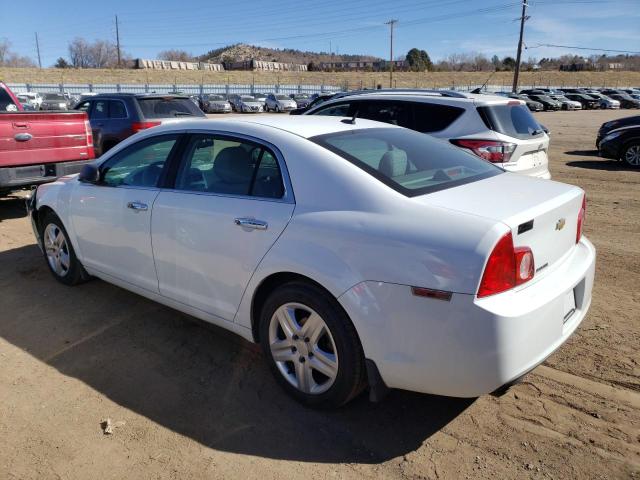 1G1ZB5E19BF253326 - 2011 CHEVROLET MALIBU LS WHITE photo 2