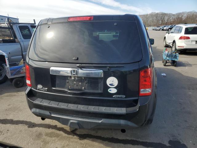 5FNYF4H27EB039529 - 2014 HONDA PILOT LX BLACK photo 6