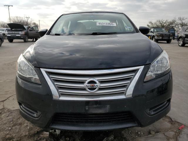 3N1AB7AP7FY308917 - 2015 NISSAN SENTRA S BLACK photo 5