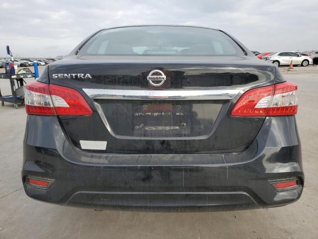 3N1AB7AP7FY308917 - 2015 NISSAN SENTRA S BLACK photo 6