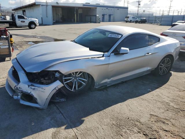 1FA6P8TH5H5231003 - 2017 FORD MUSTANG SILVER photo 1