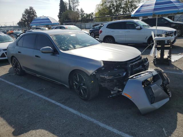 WBY53EJ02RCS73072 - 2024 BMW I7 XDRIVE60 GRAY photo 4