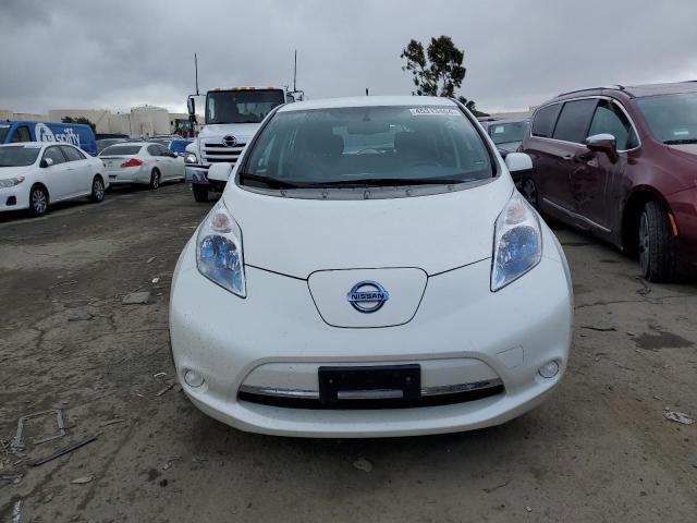 1N4AZ0CP0DC426106 - 2013 NISSAN LEAF S WHITE photo 5