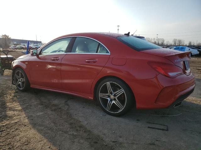 WDDSJ4EBXGN336927 - 2016 MERCEDES-BENZ CLA 250 RED photo 2