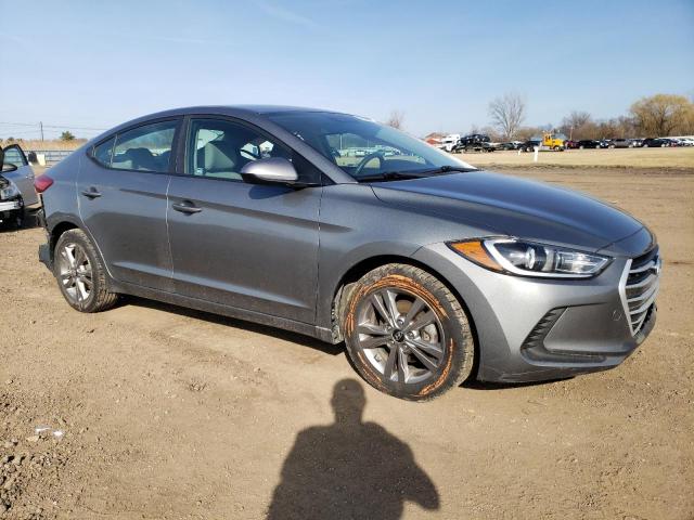 KMHD84LF4JU623466 - 2018 HYUNDAI ELANTRA SEL SILVER photo 4