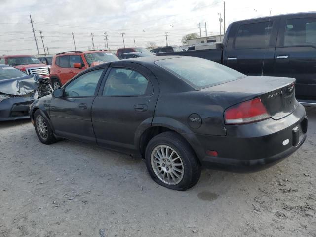 1C3EL46X54N408810 - 2004 CHRYSLER SEBRING LX BLACK photo 2