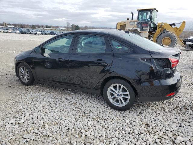 1FADP3F2XJL272262 - 2018 FORD FOCUS SE BLACK photo 2