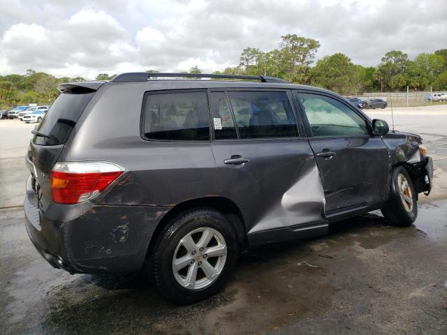 JTEES41A682029349 - 2008 TOYOTA HIGHLANDER GRAY photo 3