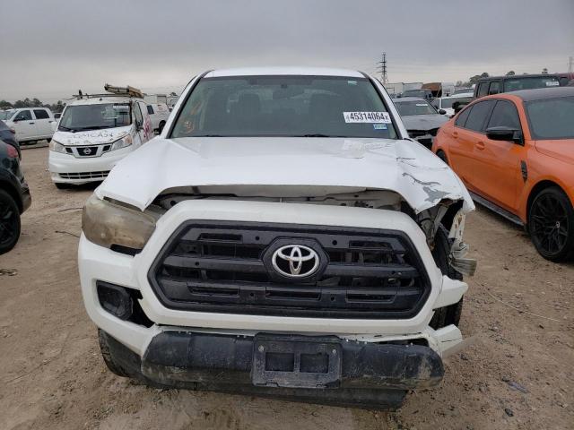 5TFAX5GN9HX097362 - 2017 TOYOTA TACOMA DOUBLE CAB WHITE photo 5