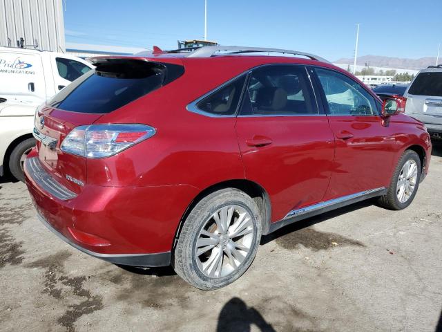 JTJBC1BA8A2413069 - 2010 LEXUS RX 450 RED photo 3