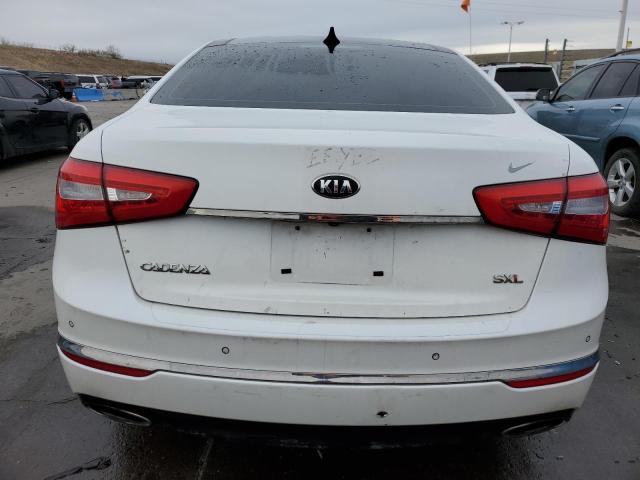 KNALN4D70E5156303 - 2014 KIA CADENZA PREMIUM WHITE photo 6