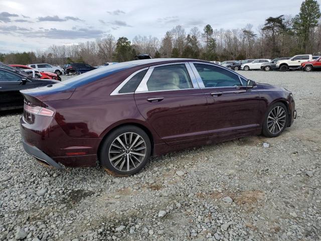 3LN6L5C90HR649538 - 2017 LINCOLN MKZ SELECT Bordeaux Foto 3