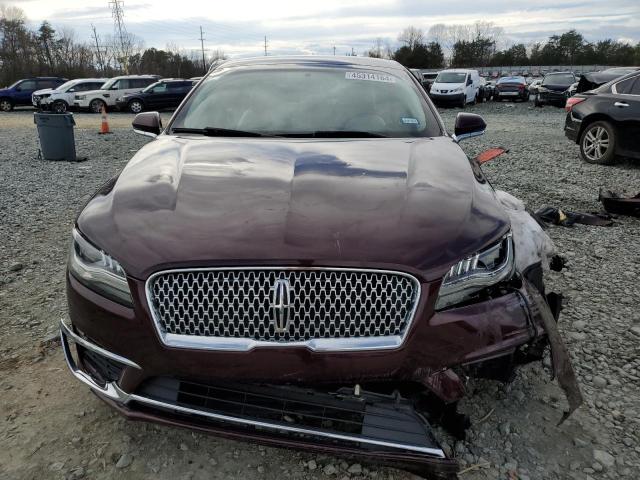 3LN6L5C90HR649538 - 2017 LINCOLN MKZ SELECT Bordeaux Foto 5