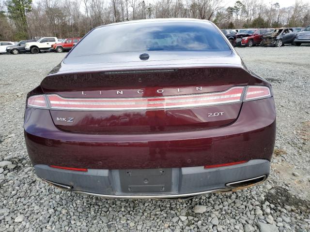 3LN6L5C90HR649538 - 2017 LINCOLN MKZ SELECT BURGUNDY photo 6