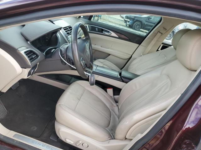3LN6L5C90HR649538 - 2017 LINCOLN MKZ SELECT Bordeaux Foto 7