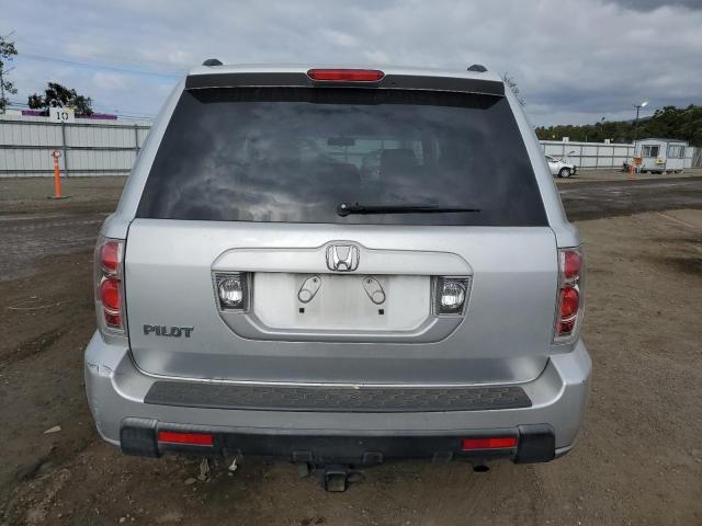 5FNYF28248B030926 - 2008 HONDA PILOT VP SILVER photo 6