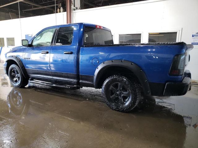 1D3HV18P29S733218 - 2009 DODGE RAM 1500 BLUE photo 2