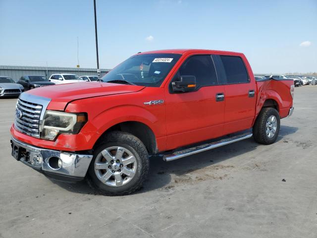 1FTEW1CM2BFA26351 - 2011 FORD F150 SUPERCREW RED photo 1