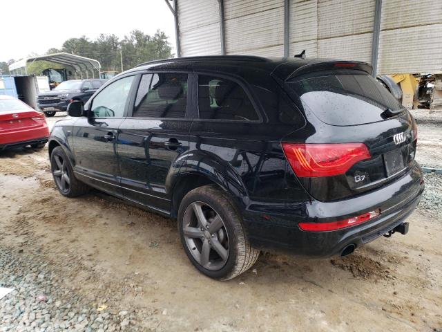 WA1DGAFE0FD031363 - 2015 AUDI Q7 PRESTIGE BLACK photo 2